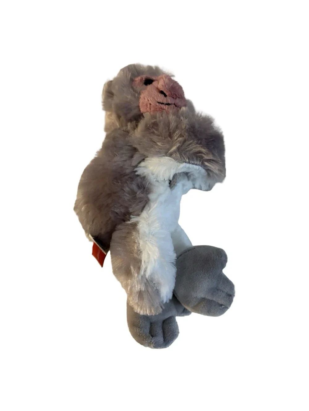 Wild Republic Monkey Plush Slap Bracelet Gray 7